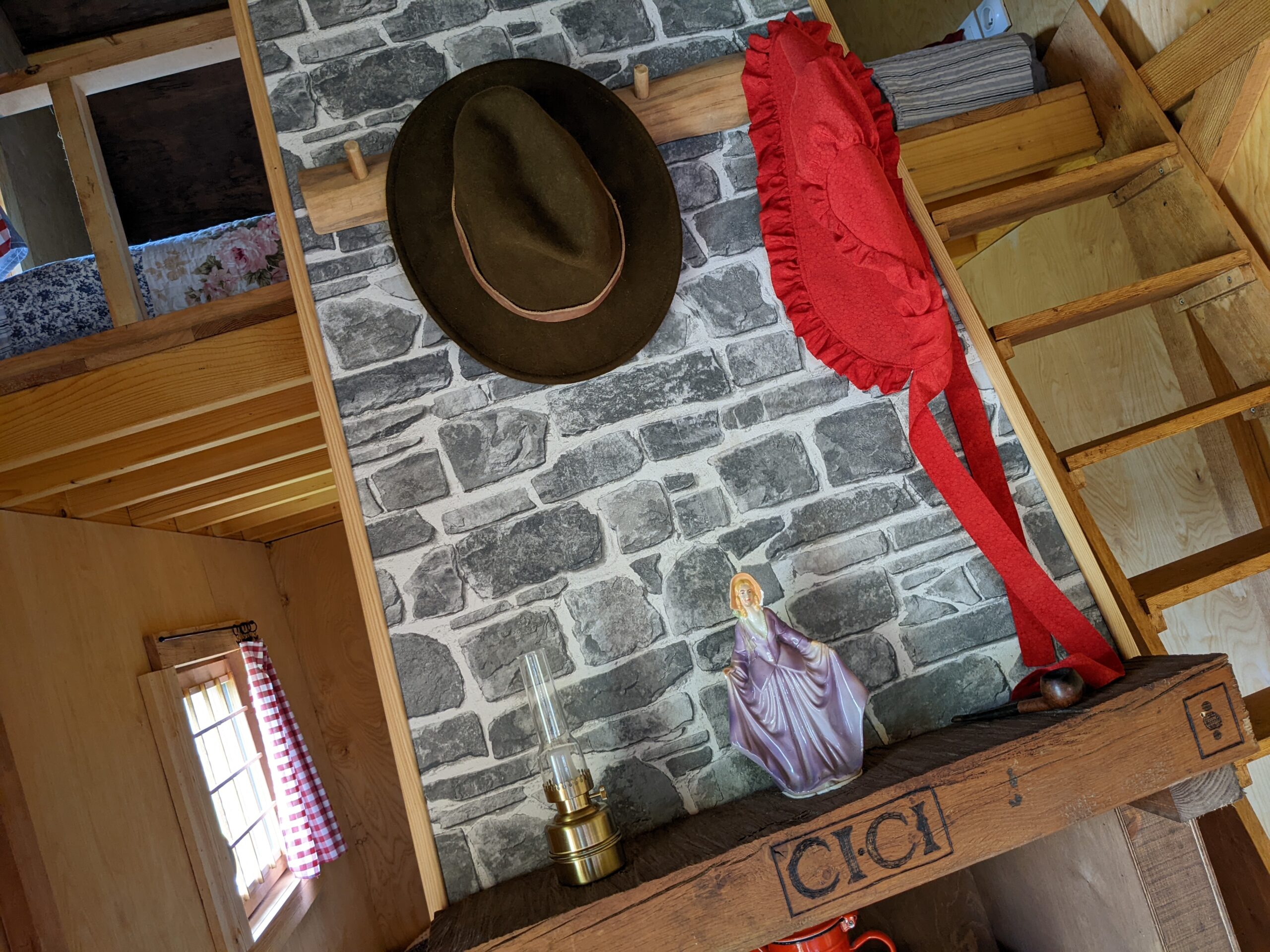 Intérieur de la Petite Maison dans la Prairie Chambre d'hôte