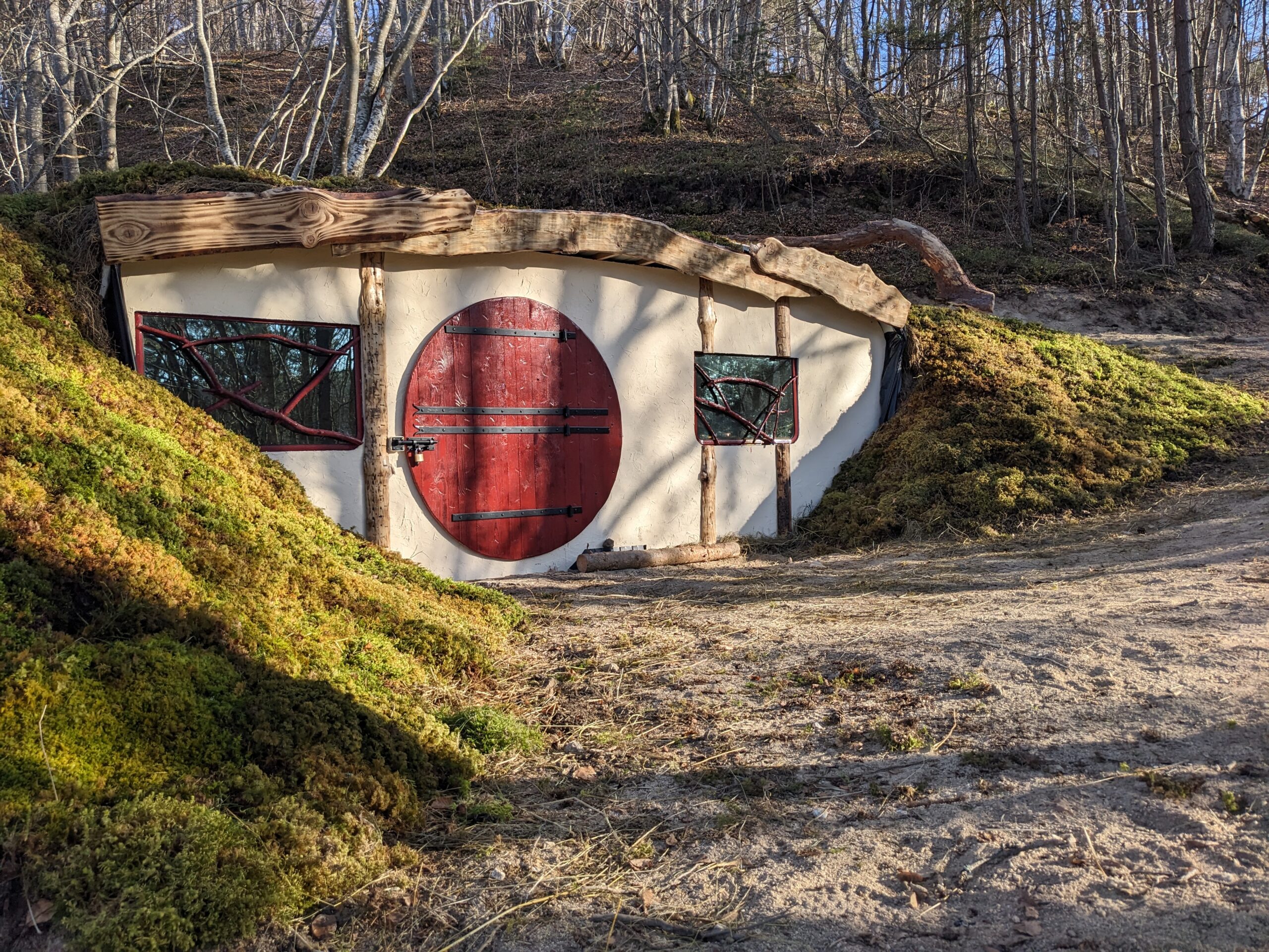 La Maison de Hobbit aux petites Cahutes